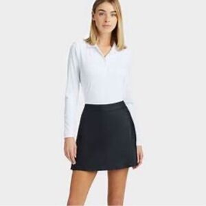 G/FORE Black 4 way stretch skirt golf preppy tennis size medium